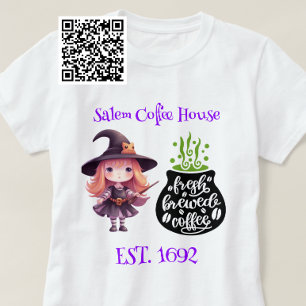 Camiseta Salem Witch, Café fresco