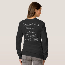 Camiseta Salem Witts Descendants Bridget Bishop Long Sleeve