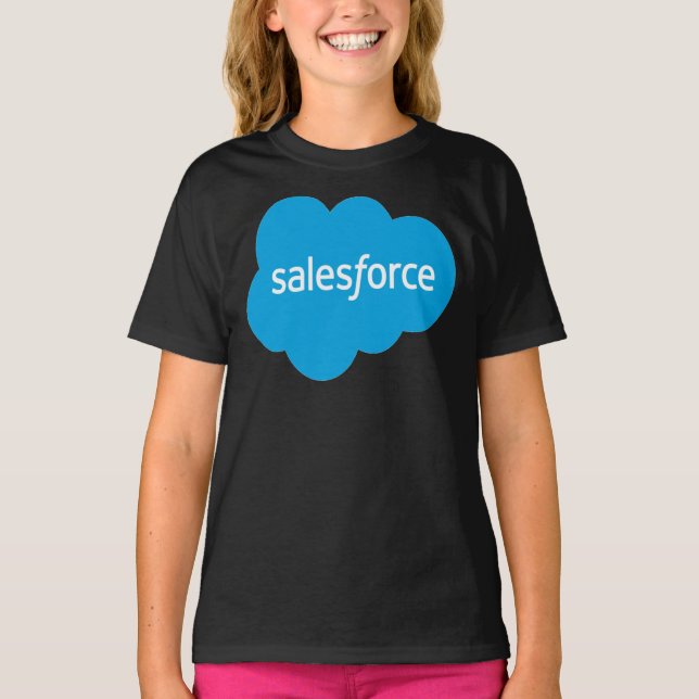 Camiseta Salesforce-Salesforce Tower-Salesforce Logo-Cloud  (Frente)