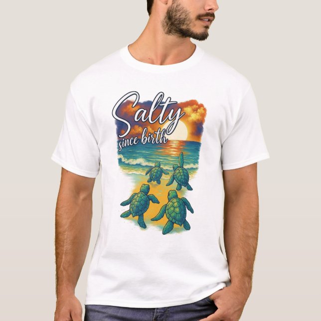 Camiseta salgado desde o nascimento (Frente)