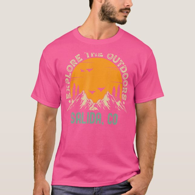 Camiseta Salida Colorado Explora O Exterior (Frente)