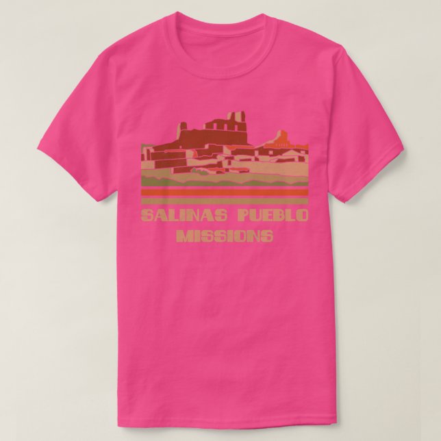 Camiseta Salinas Pueblo Missões Nacionais Monumento Naturez (Frente do Design)