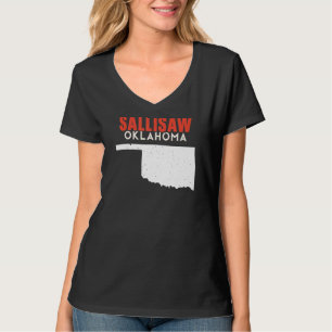 Camiseta Sallisaw EUA State America Viagem Oklahoman