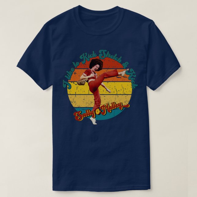 Camiseta Sally Monley Retro Sunset Funny Cote (Frente do Design)