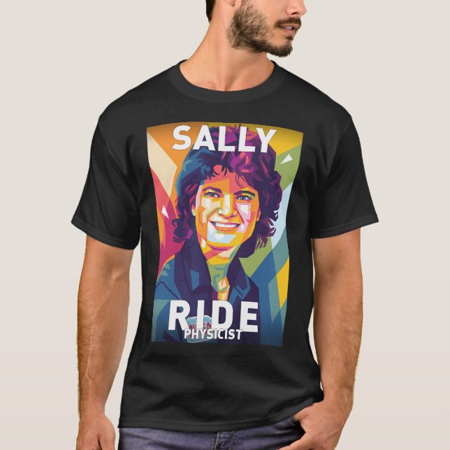 Camiseta Sally Ride (Frente)
