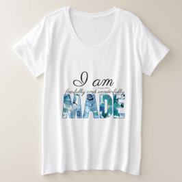 Camiseta Salm 139:14 Feita De Forma Feliz E Maravilhosa