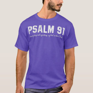 Camiseta Salm 91 Ele É Meu Refúgio Minha Fortaleza 1