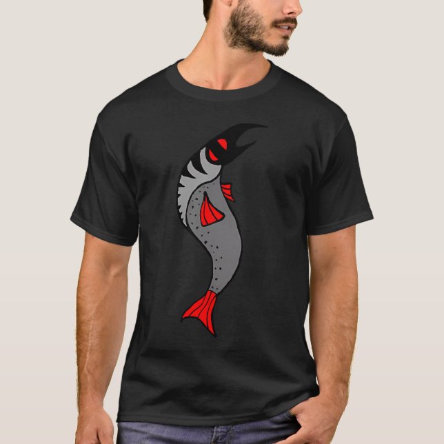 Camiseta Salmão (Frente)