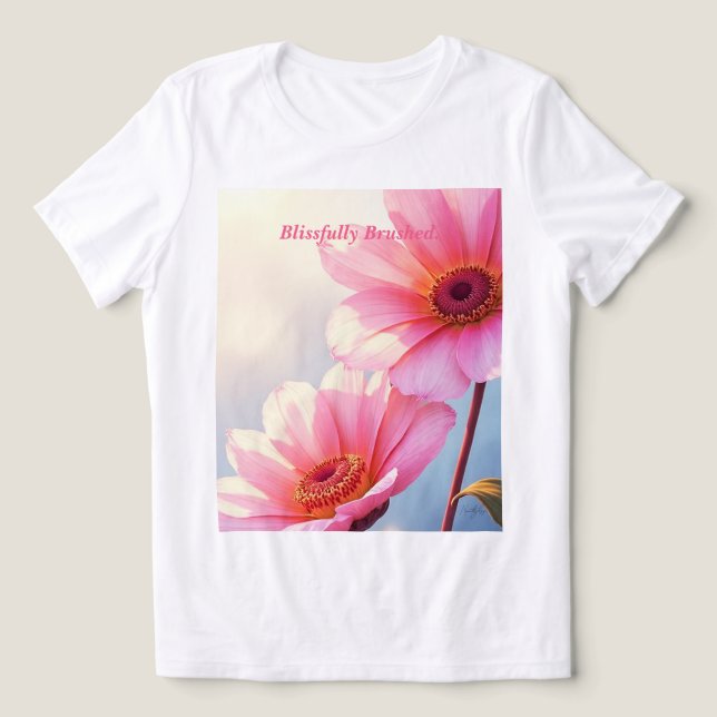Camiseta Salmão beijado por sol (Design frontal)