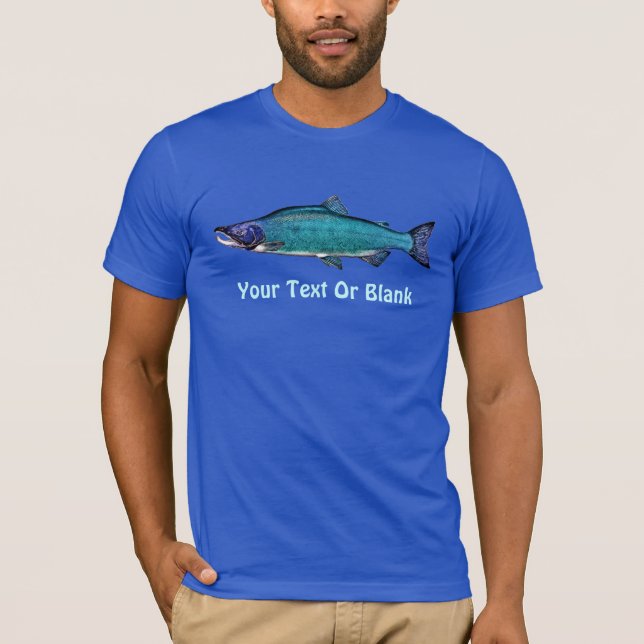Camiseta Salmão cianoico (Frente)