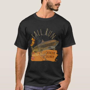 Camiseta Salmão Dourado Selvagem Chinook