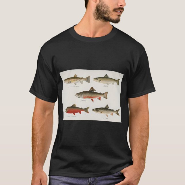 Camiseta Salmão E Truta (Frente)