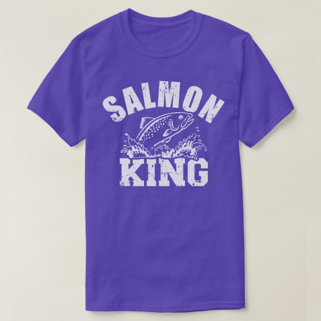 Camiseta Salmão King Fisheries (Frente do Design)