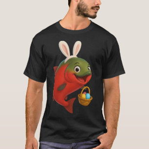 Camiseta Salmão Kokanee da Páscoa