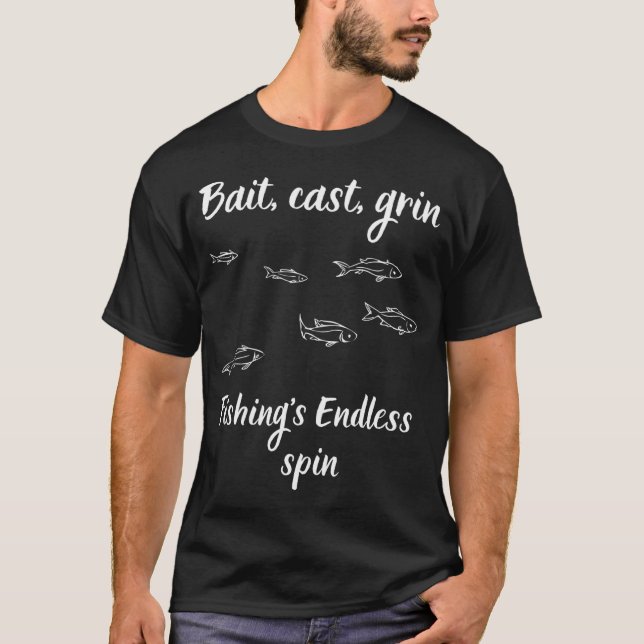 Camiseta Salmão me mantém dizendo (Frente)