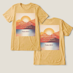 Camiseta Salmo 118:24 Este É O Dia 