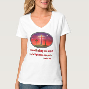 Camiseta salmo 119 roupa de mulher