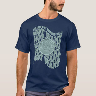 Camiseta Salmo 23 O Senhor é Meu Pastor