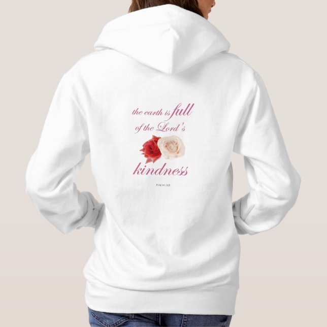 Camiseta Salmo 33 - "A Terra é Cheio da bondade de Deus (Verso)