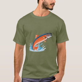 Camiseta Salmon fish