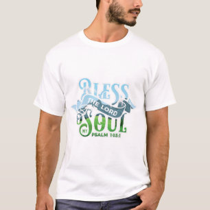 Camiseta Salmos 103 Design cristão