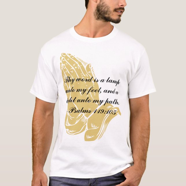Camiseta Salmos 119:105 (Frente)