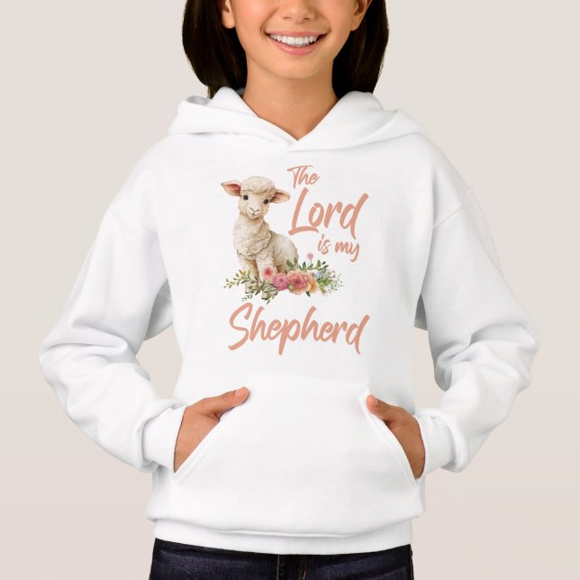 Camiseta Salmos 23 O Senhor É Minha Pastora Fé Cristã (Frente)