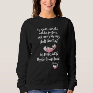 Camiseta Salmos 91 Ele O Cobrir Com Seus Penas Kjv