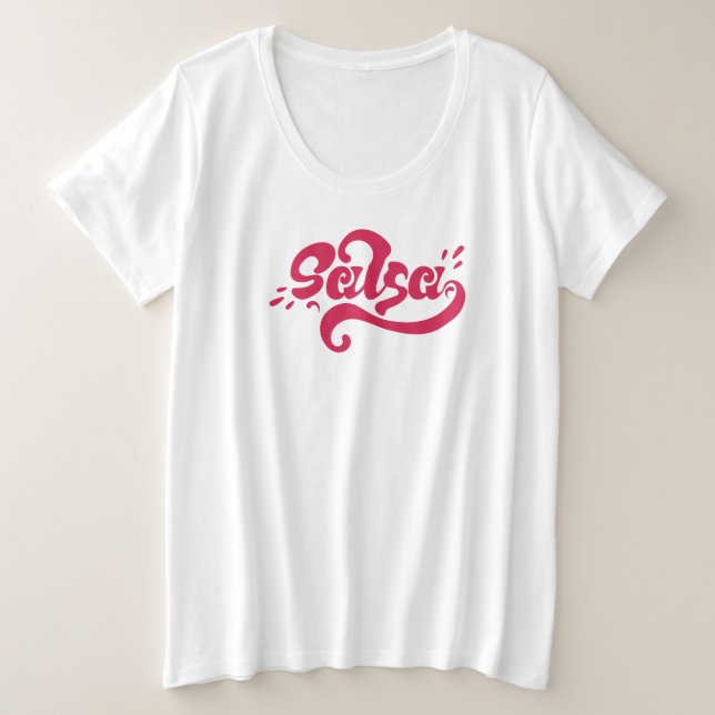 Camiseta Salsa (Frente do Design)