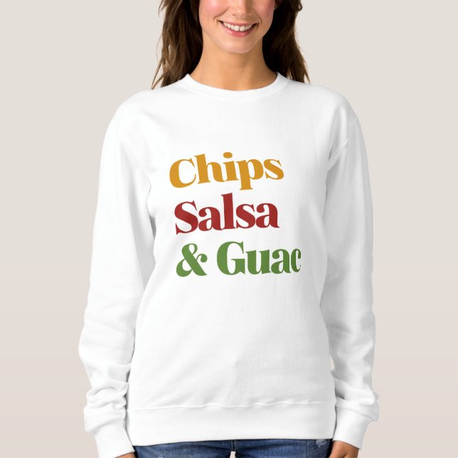 Camiseta Salsa Chips E Guac (Frente)