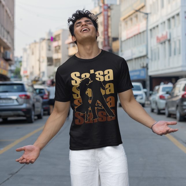 Camiseta Salsa Dance para música latina Dance Salsa (Criador carregado)