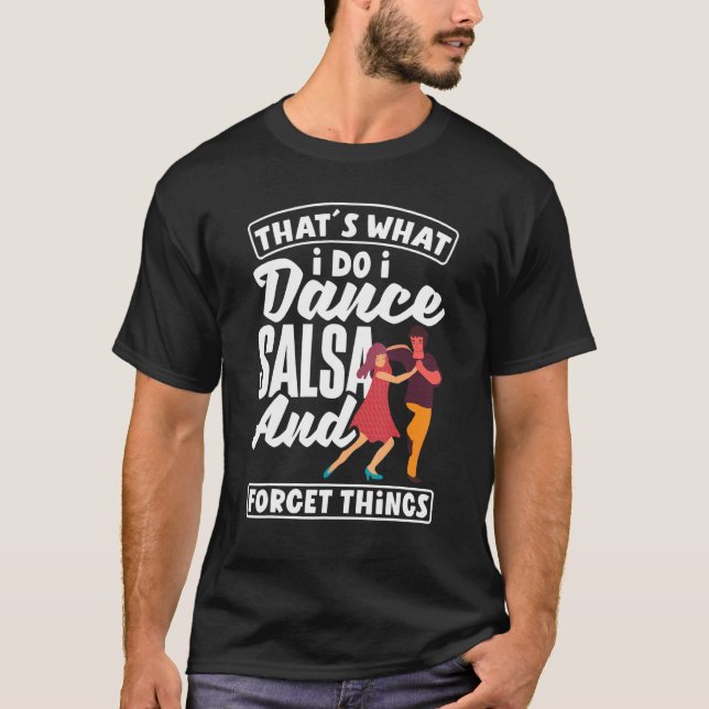 Camiseta Salsa Dance Salsa Dancing (Frente)