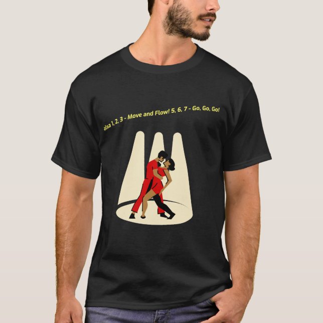 Camiseta Salsa Dance T shirt (Frente)