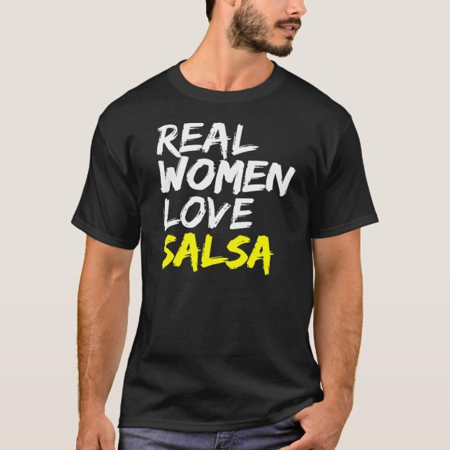 Camiseta Salsa Dancer Dance Partner Women Love Salsa (Frente)
