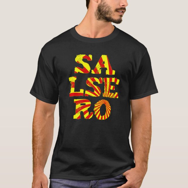 Camiseta Salsa Dancer Salsero (Frente)