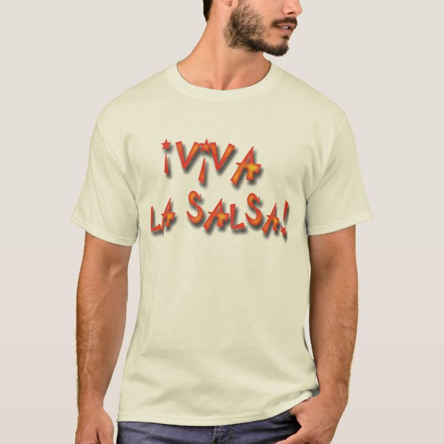 Camiseta Salsa do La de Viva do ¡! (Frente)
