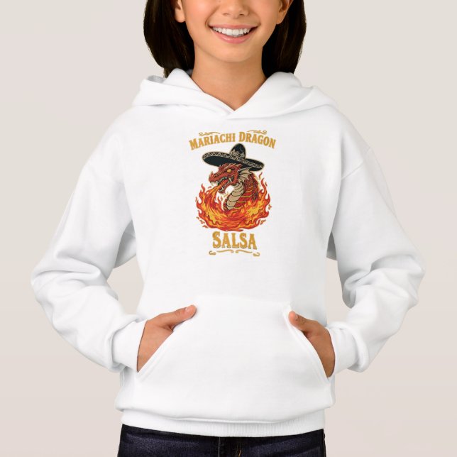 Camiseta Salsa Mariachi Dragão (Frente)