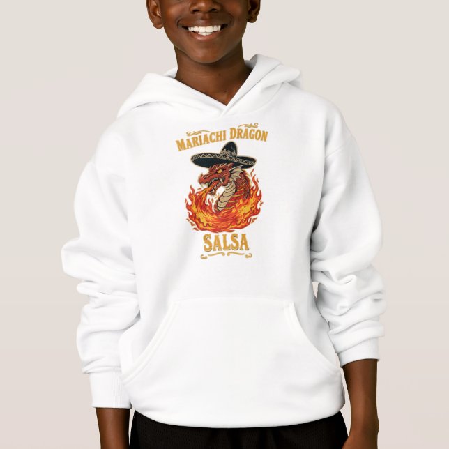 Camiseta Salsa Mariachi Dragão (Frente)