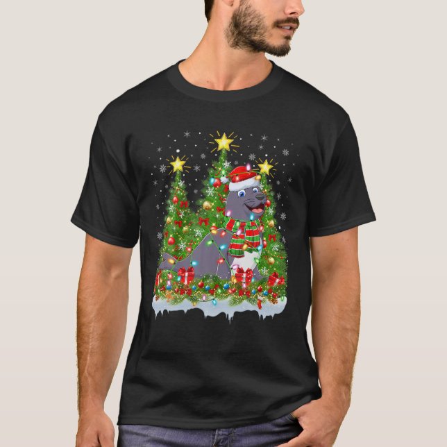 Camiseta Salsa Salada Salsa Árvore Xmas Sobremesa Engraçada (Frente)