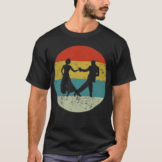Camiseta salsa vintage (Frente)