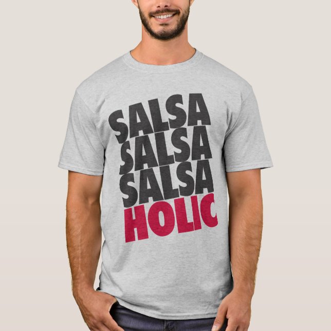 Camiseta Salsaholic (Frente)
