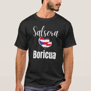 Camiseta Salsera Salsa para mulheres e meninas Dança Salsa