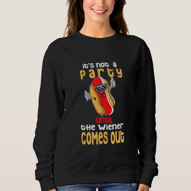 Camiseta Salsicha de Cachorro Quente Comida Rápida (Frente)