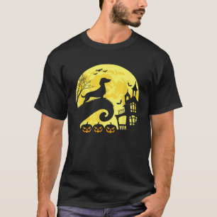 Camiseta Salsicha de Dachshund do Dia das Bruxas