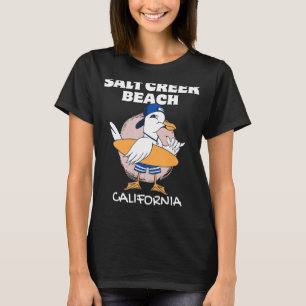 Camiseta SALT CREEK BEACH CALIFÓRNIA Surfing Retro Wave Vin