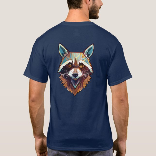Camiseta Salt Gear Oficial Clássico Mischievous Raccoon (Verso)