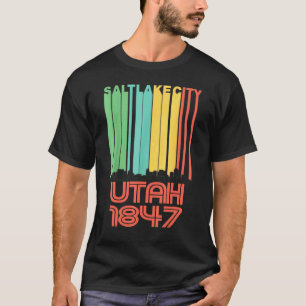 Camiseta Salt Lake City Happy Pioneer Day 1847 Vintage