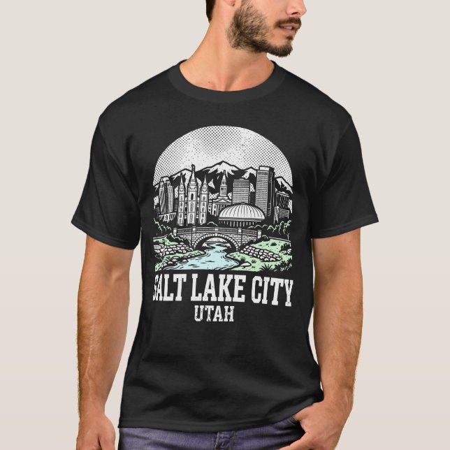 Camiseta Salt Lake City Utah (Frente)