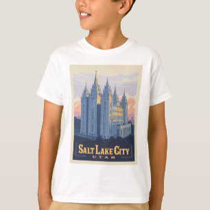 Camiseta Salt Lake Temple   Salt Lake City, Utah
