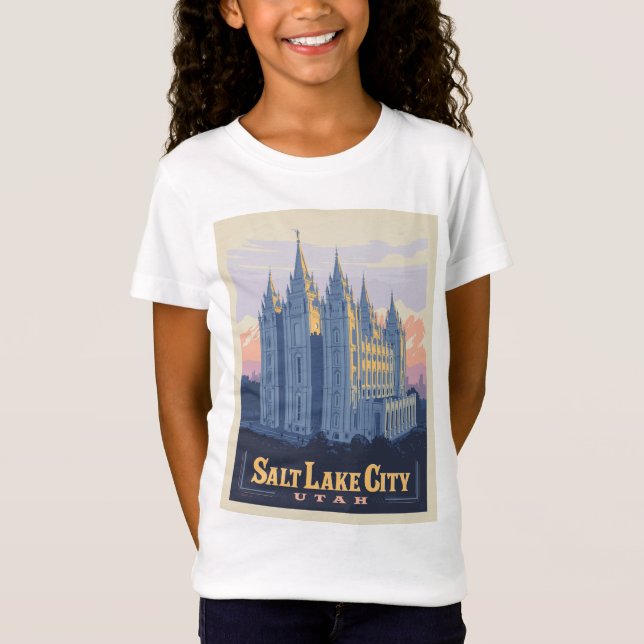 Camiseta Salt Lake Temple | Salt Lake City, Utah (Frente)